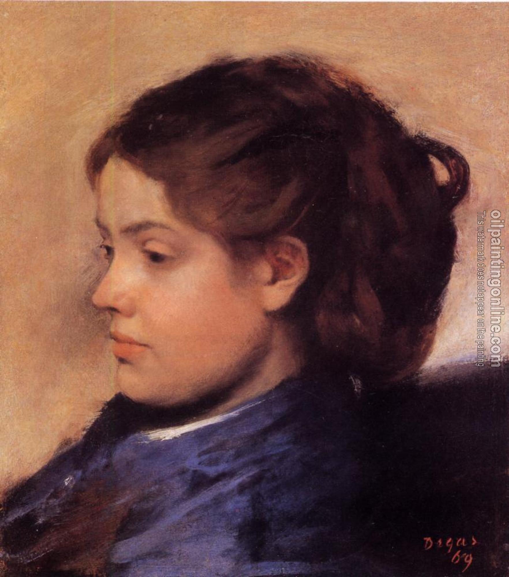 Degas, Edgar - Emma Dobigny